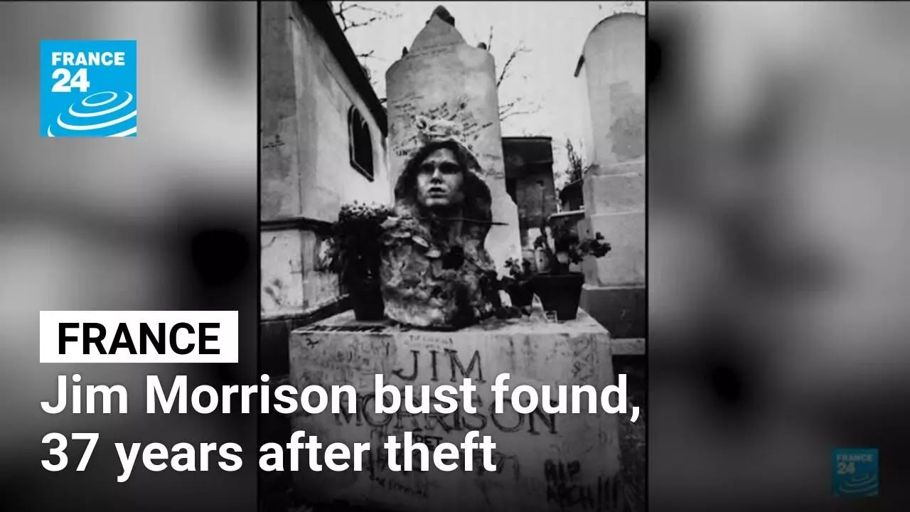 Jim Morrison bust found in France, 37 years after theft • FRANCE 24 English