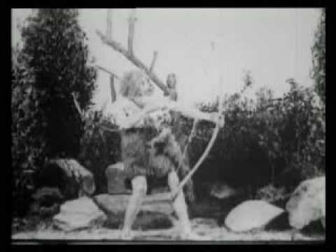 The Dinosaur and the Missing link, A prehistoric tragedy , 1917