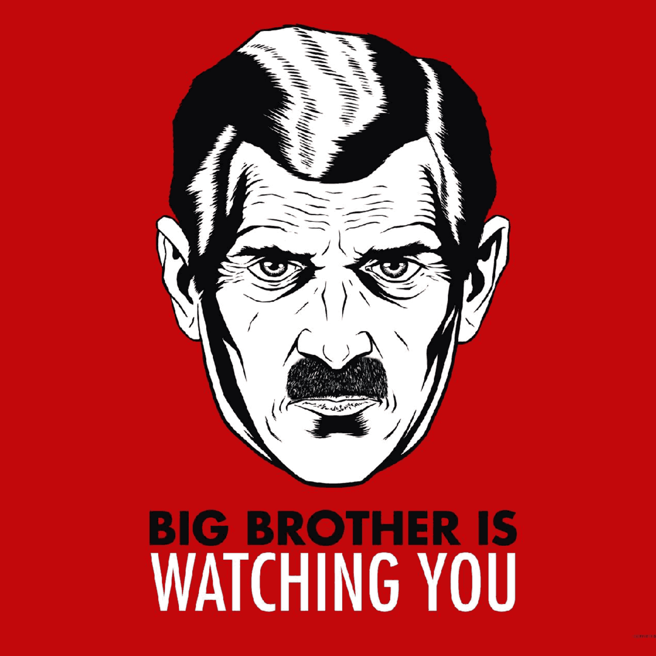 George Orwell 1984 Big Brother Περιθώριο